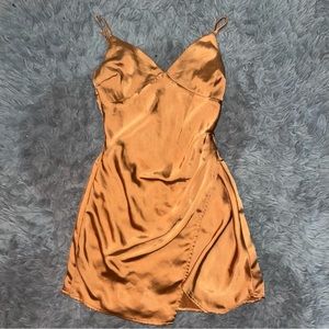 Altar’d State Satin Mini Dress